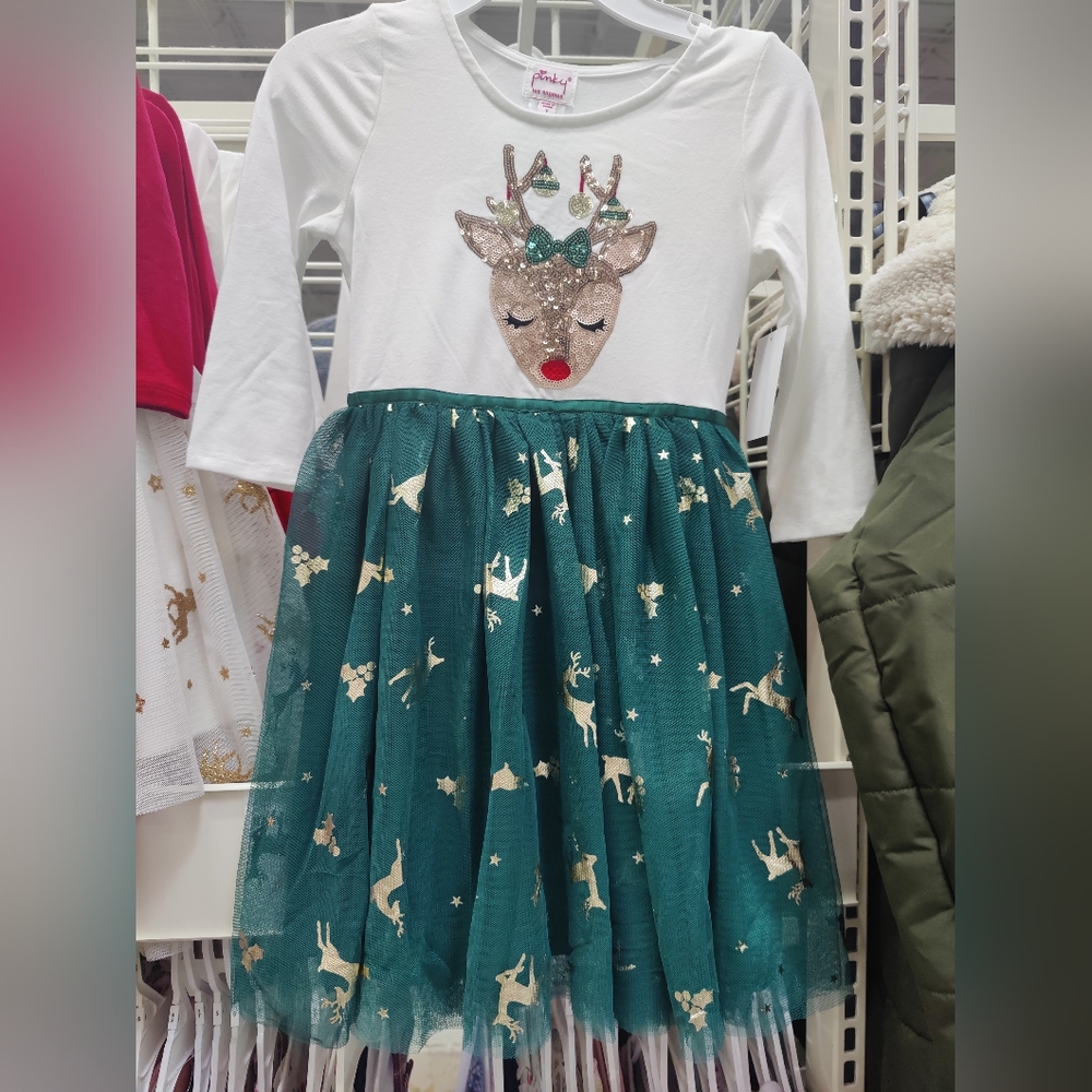 Brand New girls Christmas dress